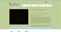Desktop Screenshot of baysouthapts.com